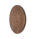 Designer wall lamps - Nowodvorski RING TIMBER LED XL Wall Mounts Max power 16W LED 3000K Dark wood 11292 - product 3