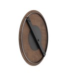 Designer wall lamps - Nowodvorski RING TIMBER LED XL Wall Mounts Max power 16W LED 3000K Dark wood 11292 - product 5