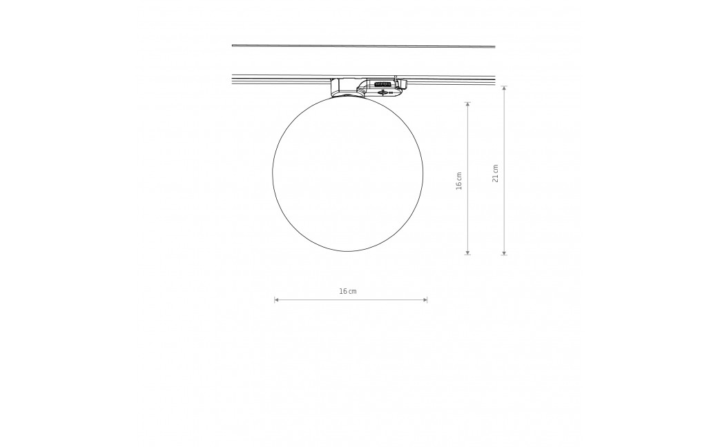 Nowodvorski CTLS SNOWBALL Systemy szynowe 3-obwodowy CTLS Lampy Max moc 12W only LED G9 Czarny 11296