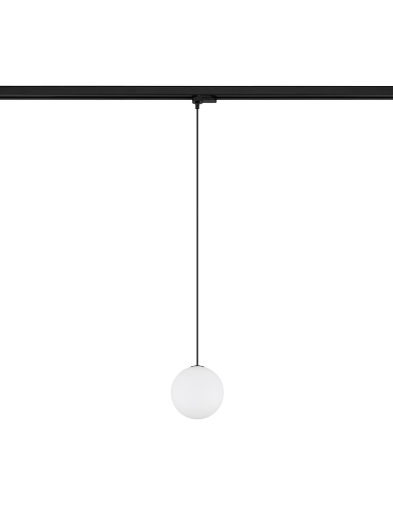 Lamps for 3-phase busbars - Nowodvorski CTLS SNOWBALL Rail systems 3-circuit CTLS Lamps Max wattage 12W only LED G9 Black 11295 - product kolory-swiatla.pl 1