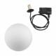 Nowodvorski CTLS SNOWBALL Systemy szynowe 3-obwodowy CTLS Lampy Max moc 12W only LED G9 Czarny 11295