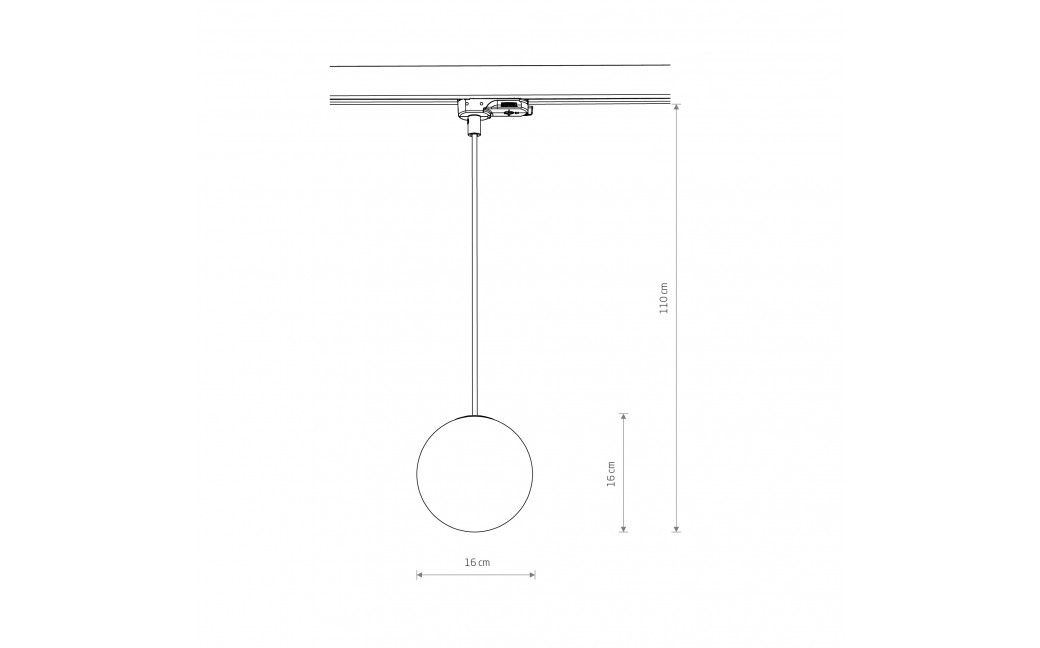 Nowodvorski CTLS SNOWBALL Systemy szynowe 3-obwodowy CTLS Lampy Max moc 12W only LED G9 Czarny 11295