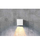 Outdoor wall lamps - Azzardo GAMBINO WHITE 1xLED Wall-mounted White IP54 AZ0950 - product 2