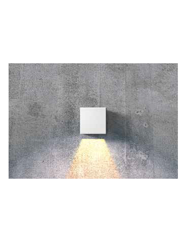 Azzardo GAMBINO WHITE 1xLED Wall-mounted White IP54 AZ0950 - product 2