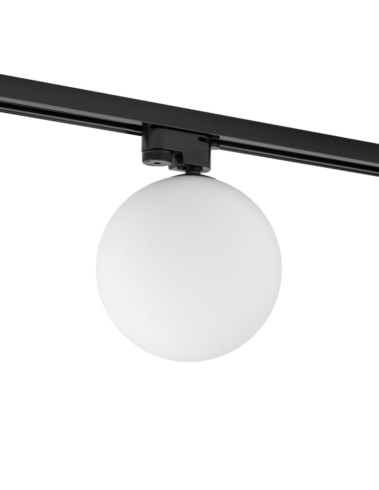 Lamps for 1 phase busbars - Nowodvorski PROFILE SNOWBALL Rail systems 1-circuit Profile Lamps Max wattage 12W only LED G9 Black 11298 - product kolory-swiatla.pl 3