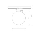 Lamps for 1 phase busbars - Nowodvorski PROFILE SNOWBALL Rail systems 1-circuit Profile Lamps Max wattage 12W only LED G9 Black 11298 - product 7