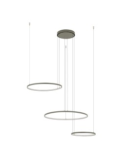 Nowodvorski CIRCOLO LED  Lampy sufitowe Lampy wiszące Max moc 45W LED  3000K Silk olive 11398