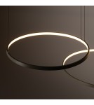 Pendant lamps circles - Nowodvorski CIRCOLO LED Ceiling Lamps Pendant Lamps Max power 45W LED 3000K Silk olive 11398 - product 6