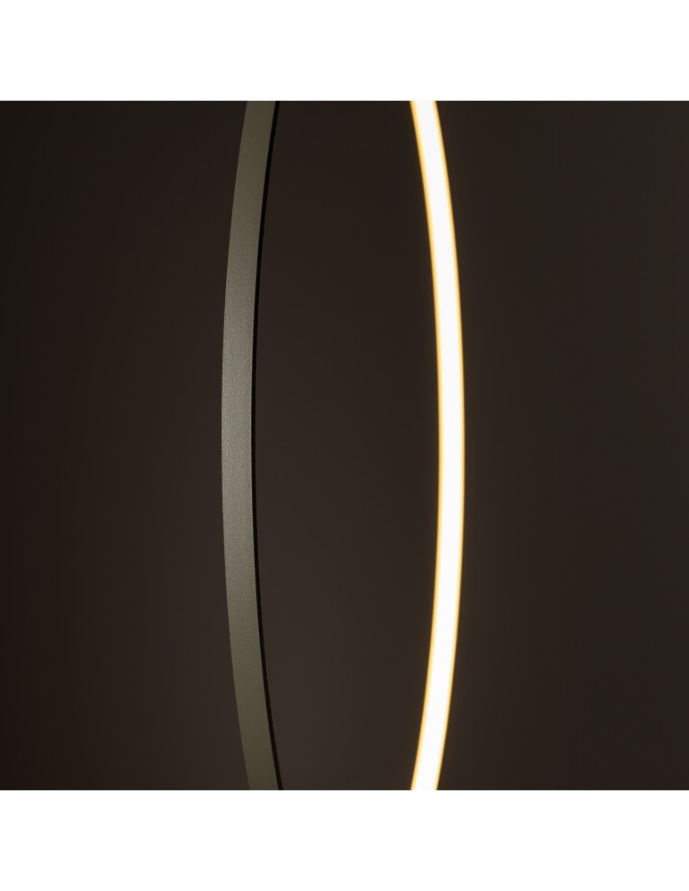 Pendant lamps circles - Nowodvorski CIRCOLO LED M Ceiling lamps Pendant lamps Max wattage 21W LED 3000K Silk olive 11401 - product kolory-swiatla.pl 6