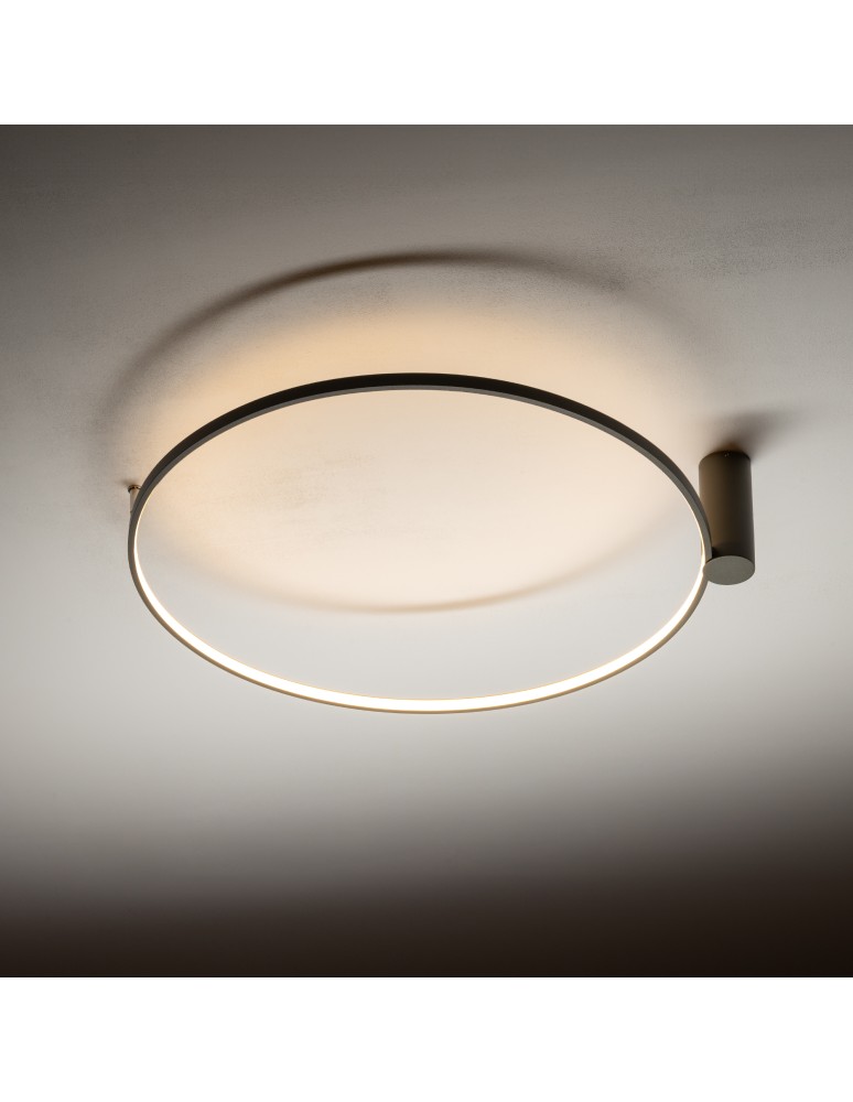 Ring wall lamps - Nowodvorski CIRCOLO LED M Ceiling Lamps Max power 21W LED 3000K Silk olive 11402 - product kolory-swiatla.pl 4