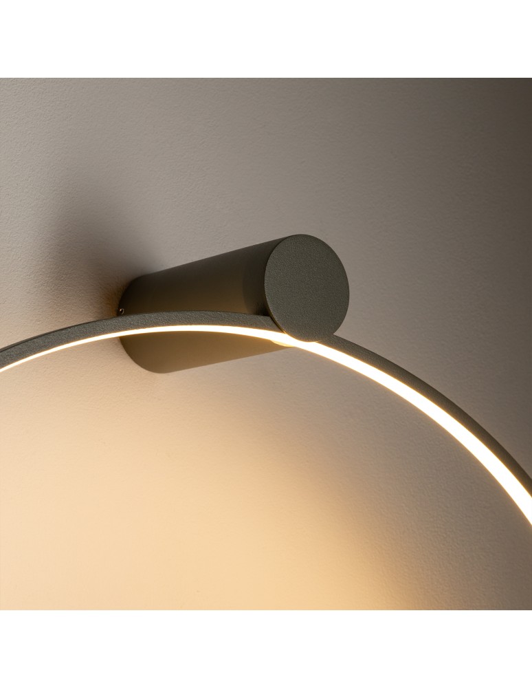 Ring wall lamps - Nowodvorski CIRCOLO LED M Ceiling Lamps Max power 21W LED 3000K Silk olive 11402 - product kolory-swiatla.pl 5