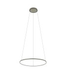 Pendant lamps circles - Nowodvorski CIRCOLO LED M Ceiling lamps Pendant lamps Max wattage 21W LED 3000K Silk olive 11403 - product 1