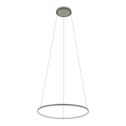 Nowodvorski CIRCOLO LED M Lampy sufitowe Lampy wiszące Max moc 21W LED 3000K Silk olive 11403