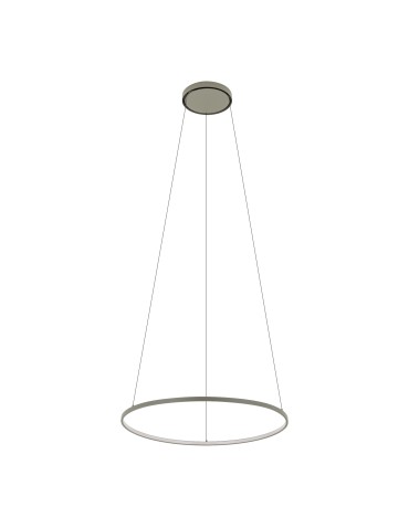Nowodvorski CIRCOLO LED M Ceiling lamps Pendant lamps Max wattage 21W LED 3000K Silk olive 11403