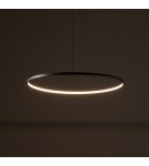 Pendant lamps circles - Nowodvorski CIRCOLO LED M Ceiling lamps Pendant lamps Max wattage 21W LED 3000K Silk olive 11403 - product 2