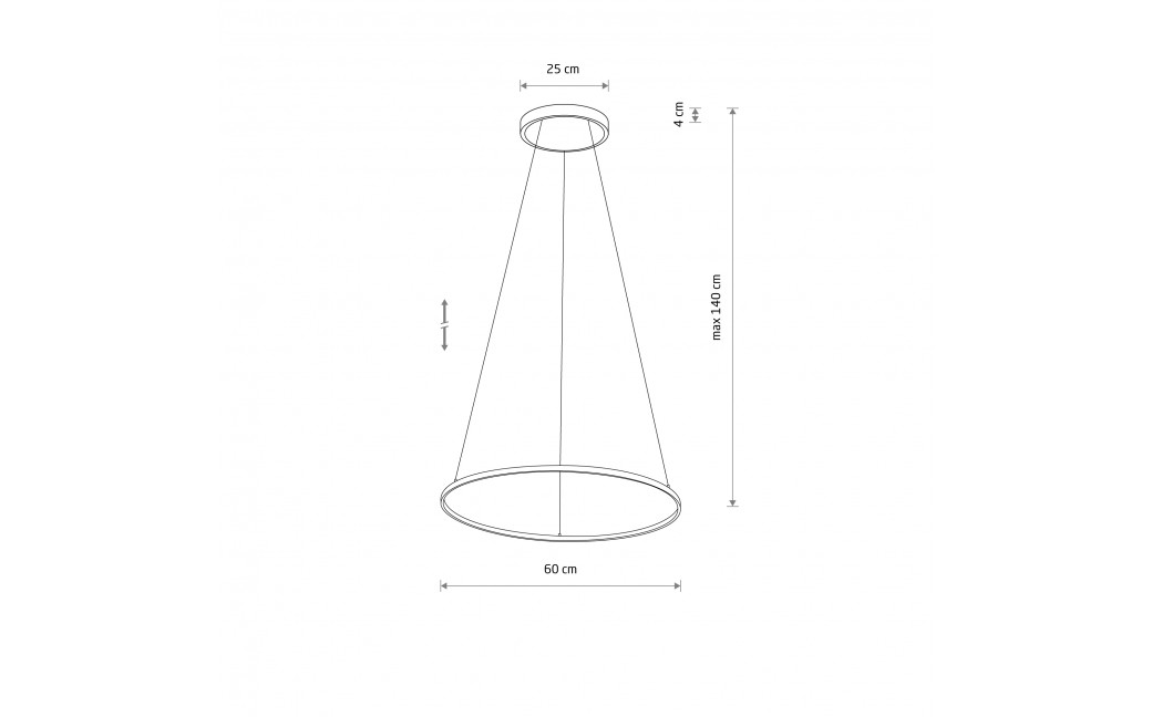 Nowodvorski CIRCOLO LED M Lampy sufitowe Lampy wiszące Max moc 21W LED 3000K Silk olive 11403