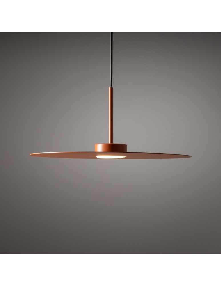 Single pendant lamps - Nowodvorski SIMONE Ceiling lamps Pendant lamps Max wattage 12W only LED GX53 Terracotta 11412 - product kolory-swiatla.pl 2