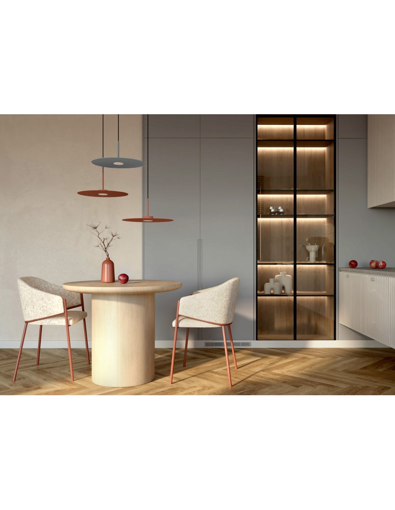Single pendant lamps - Nowodvorski SIMONE Ceiling lamps Pendant lamps Max wattage 12W only LED GX53 Terracotta 11412 - product kolory-swiatla.pl 9