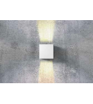 Outdoor wall lamps - Azzardo GAMBINO WHITE 1xLED Wall-mounted White IP54 AZ0950 - product 3