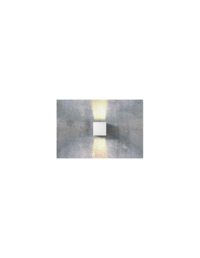 Outdoor wall lamps - Azzardo GAMBINO WHITE 1xLED Wall-mounted White IP54 AZ0950 - product kolory-swiatla.pl 3