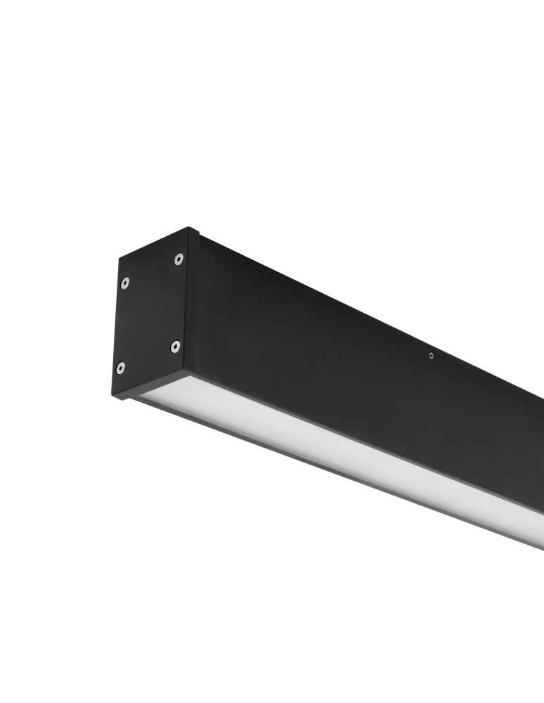 Outdoor ceiling lamps - Nowodvorski OUTLINE LED M Outdoor Ceiling Lamps Plafond Max power 35W LED IP44 3000K Black 11361 - product kolory-swiatla.pl 3