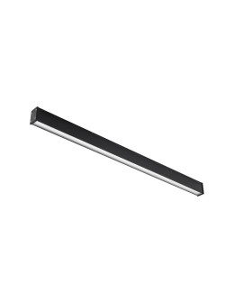 Nowodvorski OUTLINE LED L Zewnętrzna Lampy sufitowe Plafon Max moc 50W LED IP44 3000K Czarny 11362