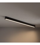 Outdoor ceiling lamps - Nowodvorski OUTLINE LED L Outdoor Ceiling Lamps Plafond Max power 50W LED IP44 3000K Black 11362 - product 2