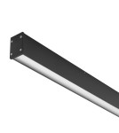 Outdoor ceiling lamps - Nowodvorski OUTLINE LED L Outdoor Ceiling Lamps Plafond Max power 50W LED IP44 3000K Black 11362 - product 3