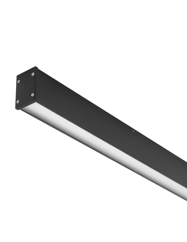 Outdoor ceiling lamps - Nowodvorski OUTLINE LED L Outdoor Ceiling Lamps Plafond Max power 50W LED IP44 3000K Black 11362 - product kolory-swiatla.pl 3