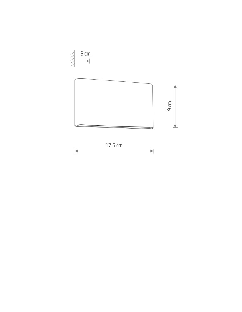 Outdoor wall lamps - Nowodvorski SEMI LED M Outdoor Wall Mounted Max power 2x5W LED IP54 3000K Brass 11366 - product kolory-swiatla.pl 5