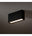 Outdoor ceiling lamps - Nowodvorski PIX LED Outdoor Ceiling Lamps Plafond Max power 10W LED IP54 3000K Black 11367 - product 2