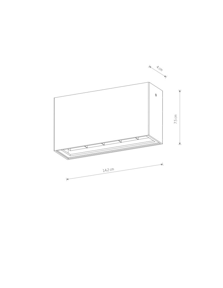 Outdoor ceiling lamps - Nowodvorski PIX LED Outdoor Ceiling Lamps Plafond Max power 10W LED IP54 3000K Black 11367 - product kolory-swiatla.pl 7