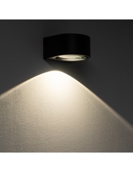 Nowodvorski NEL LED Outdoor Wall Mounted Max wattage 5W LED IP54 3000K Black 11368 - product 2