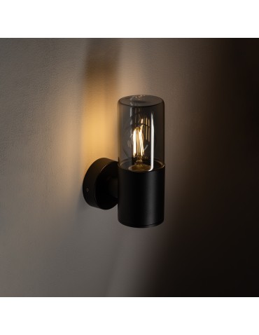 Nowodvorski IDA Zewnętrzna Ścienna Natynkowe Max moc 10W LED E27 IP44 Czarny 11371 - produkt 2