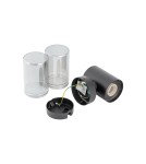 Nowodvorski IDA Zewnętrzna Ścienna Natynkowe Max moc 10W LED E27 IP44 Czarny 11372