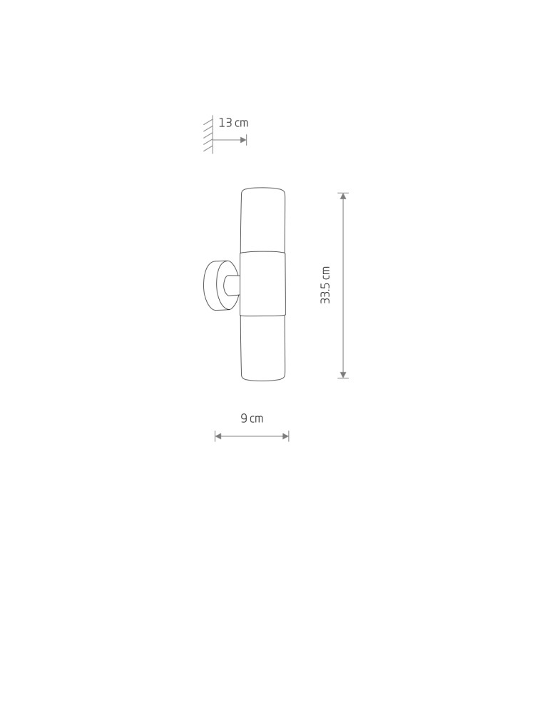 Outdoor wall lamps - Nowodvorski IDA Outdoor Wall Mounted Max wattage 10W LED E27 IP44 Black 11372 - product kolory-swiatla.pl 5