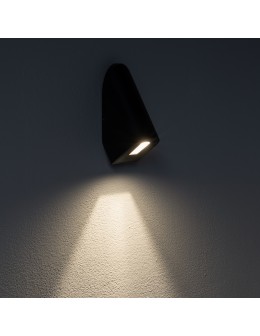 Nowodvorski CLINE LED Zewnętrzna Ścienna Natynkowe Max moc 3W LED IP54 3000K Czarny 11377 - produkt 2