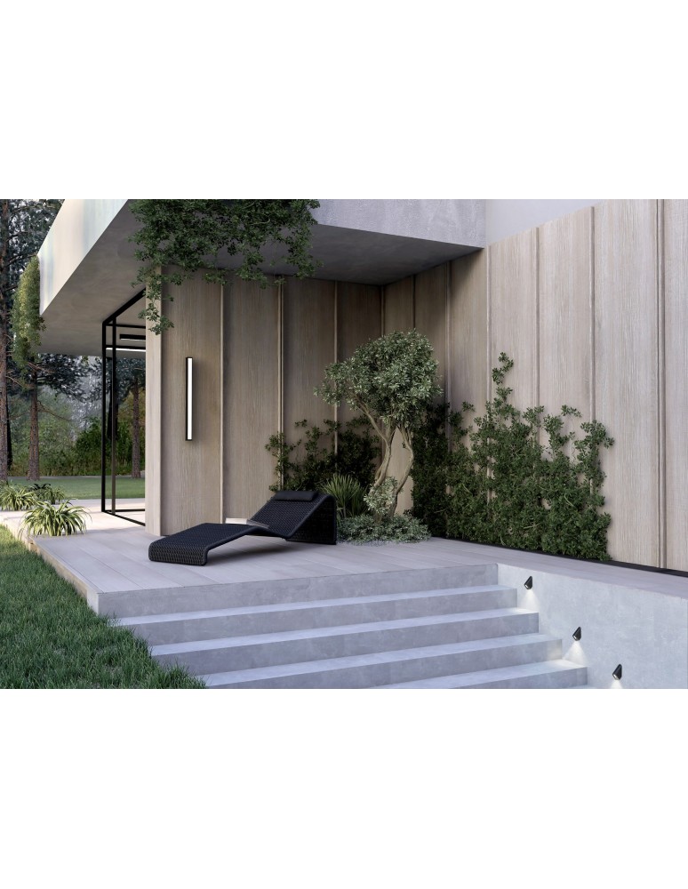 Outdoor wall lamps - Nowodvorski CLINE LED Outdoor Wall Mounted Max wattage 3W LED IP54 3000K Black 11377 - product kolory-swiatla.pl 8