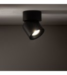 Adjustable ceiling lamps - spots - Nowodvorski OSCAR Spotlight/Spot Max power 15W only LED GU10 R50 IP54 Black 11346 - product 2