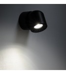 Adjustable ceiling lamps - spots - Nowodvorski OSCAR Spotlight/Spot Max power 15W only LED GU10 R50 IP54 Black 11346 - product 8
