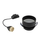 Round flush-mounted lamps - Nowodvorski SHINE Concealed Max wattage 15W only LED GU10 R50 Black 11348 - product 6
