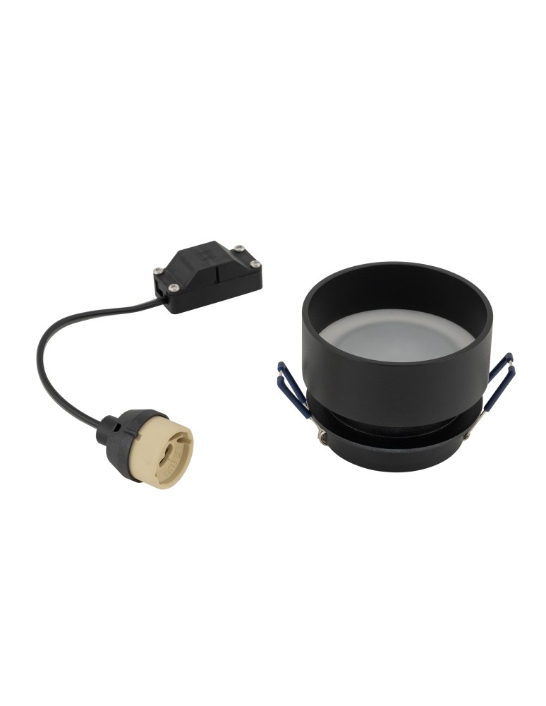 Round flush-mounted lamps - Nowodvorski SHINE Concealed Max wattage 15W only LED GU10 R50 Black 11348 - product kolory-swiatla.pl 6