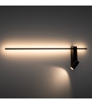 Wall lamps for bedrooms - Nowodvorski EASY LED RIGHT Wall mounted Adjustable with on/off switch Max power 1x10W only LED, 1x11W LED GU10 R35, LED 3000K Bl - product 6