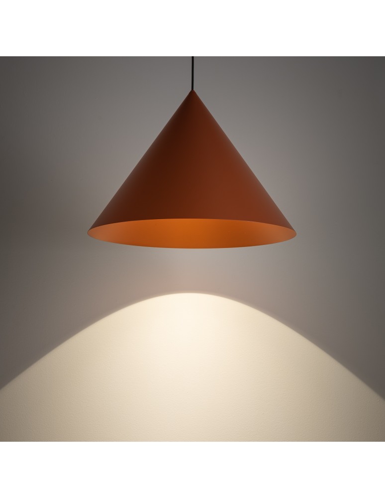Single pendant lamps - Nowodvorski ZENITH L Ceiling lamps Pendant lamps Max wattage 20W only LED GU10 or GU10 ES111 Terracotta 11483 - product kolory-swiatla.pl 2