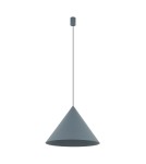 Single pendant lamps - Nowodvorski ZENITH L Ceiling lamps Pendant lamps Max wattage 20W only LED GU10 or GU10 ES111 Umbra blue 11484 - product 1