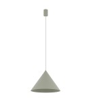 Single pendant lamps - Nowodvorski ZENITH M Ceiling lamps Pendant lamps Max wattage 20W only LED GU10 or GU10 ES111 Sage green 11485 - product 1