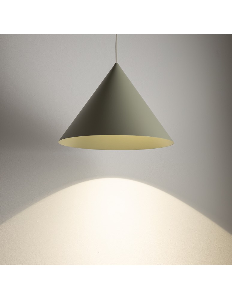 Single pendant lamps - Nowodvorski ZENITH M Ceiling lamps Pendant lamps Max wattage 20W only LED GU10 or GU10 ES111 Sage green 11485 - product kolory-swiatla.pl 2