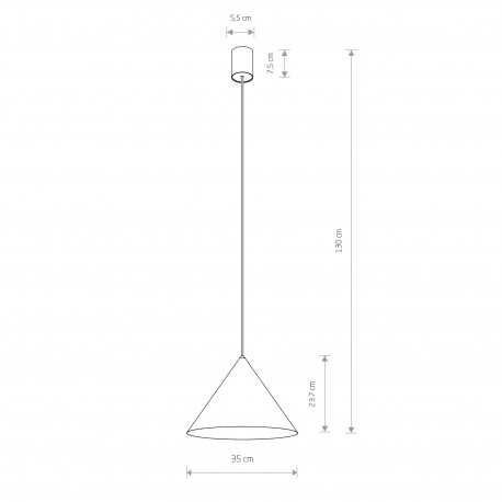 Nowodvorski ZENITH M Lampy sufitowe Lampy wiszące Max moc 20W only LED GU10 lub GU10 ES111 Sage green 11485