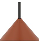 Single pendant lamps - Nowodvorski ZENITH M Ceiling lamps Pendant lamps Max wattage 20W only LED GU10 or GU10 ES111 Terracotta 11486 - product 4