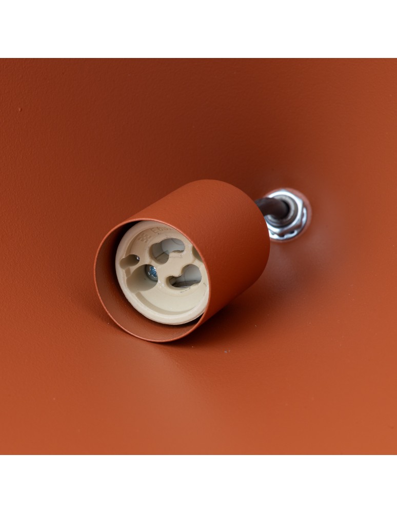 Single pendant lamps - Nowodvorski ZENITH M Ceiling lamps Pendant lamps Max wattage 20W only LED GU10 or GU10 ES111 Terracotta 11486 - product kolory-swiatla.pl 7